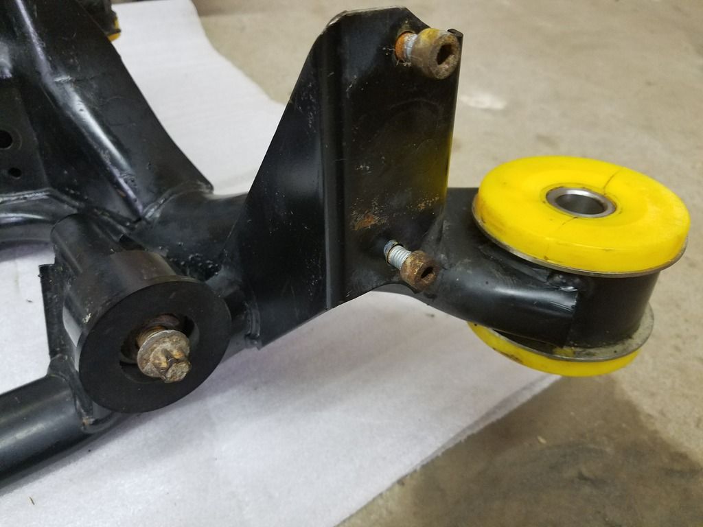 E46 M3 Rear Axle Carrier Powerflex Polyurethane Subframe and AKG Diff