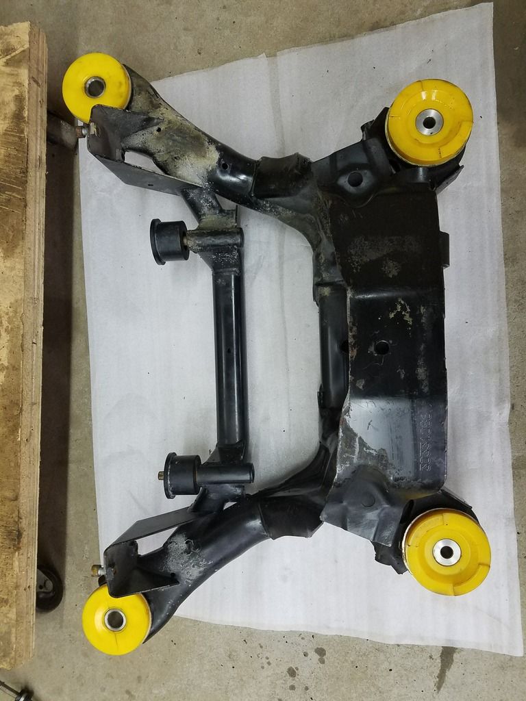 E46 M3 Rear Axle Carrier Powerflex Polyurethane Subframe and AKG Diff