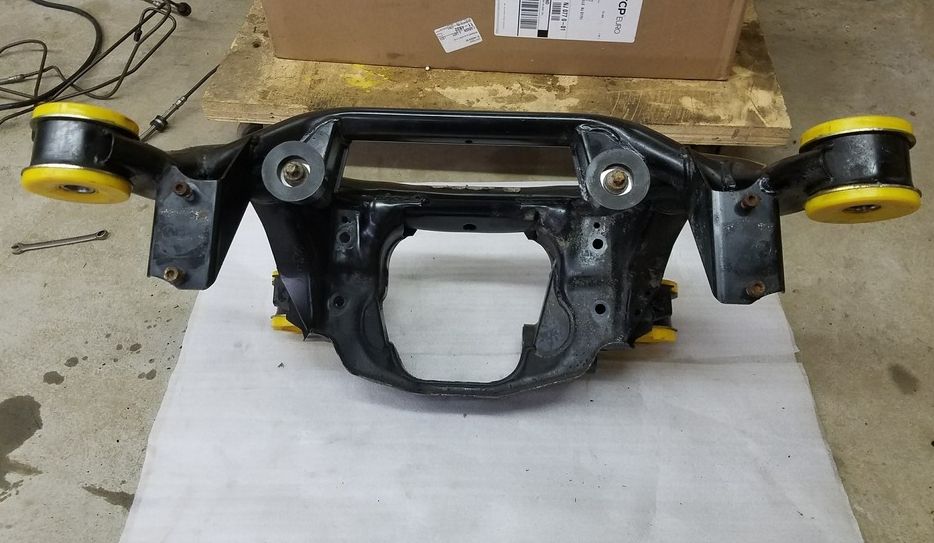 E46 M3 Rear Axle Carrier Powerflex Polyurethane Subframe and AKG Diff
