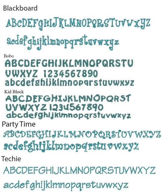 Crochet Font