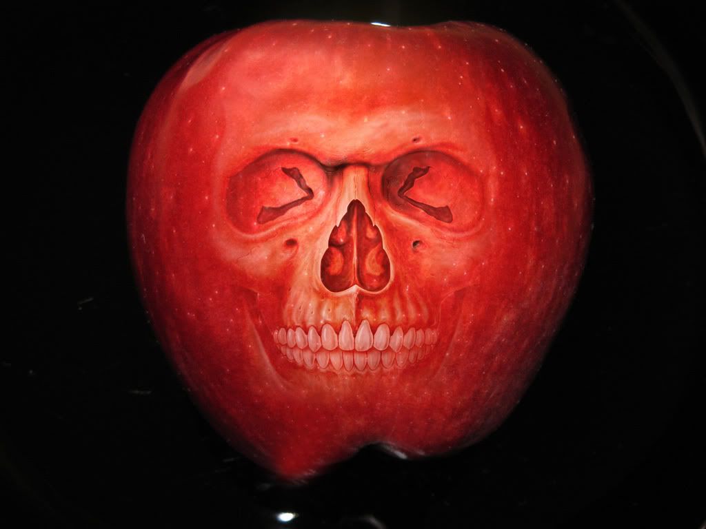 A Apple Skull