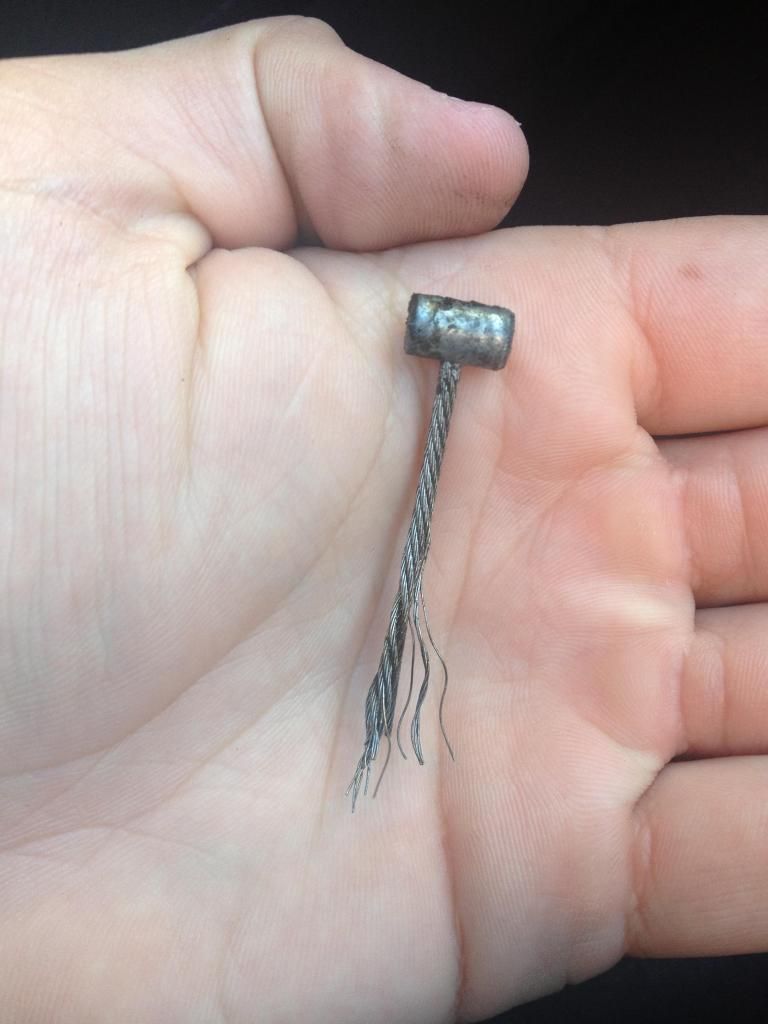 Throttle Cable Snapped! OH joy. . NSX Prime