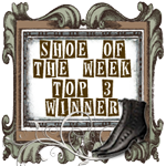 I won Top 3 Shoe Of The Week