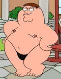 Peter Griffin in a thong Pictures, Images and Photos