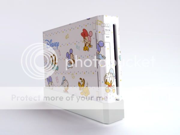 Cute Design Skin Decal Sticker Cover For Nintendo Wii  