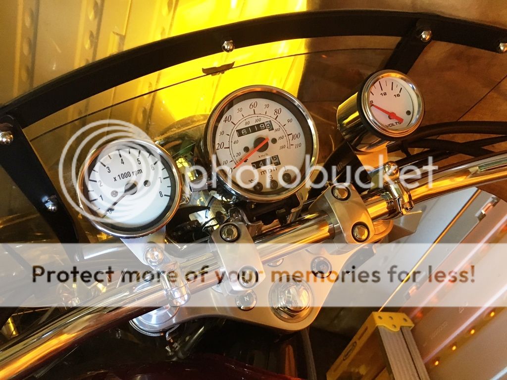 Installed tachometer on my Shadow Ace Honda Shadow Forums